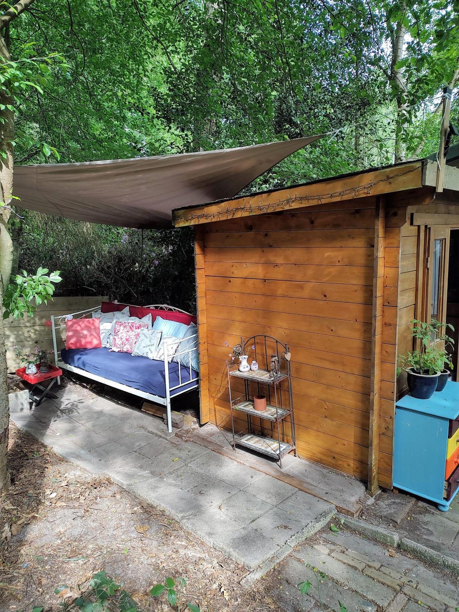 Vledder Chalet Met Veranda Aan Bosrand מראה חיצוני תמונה